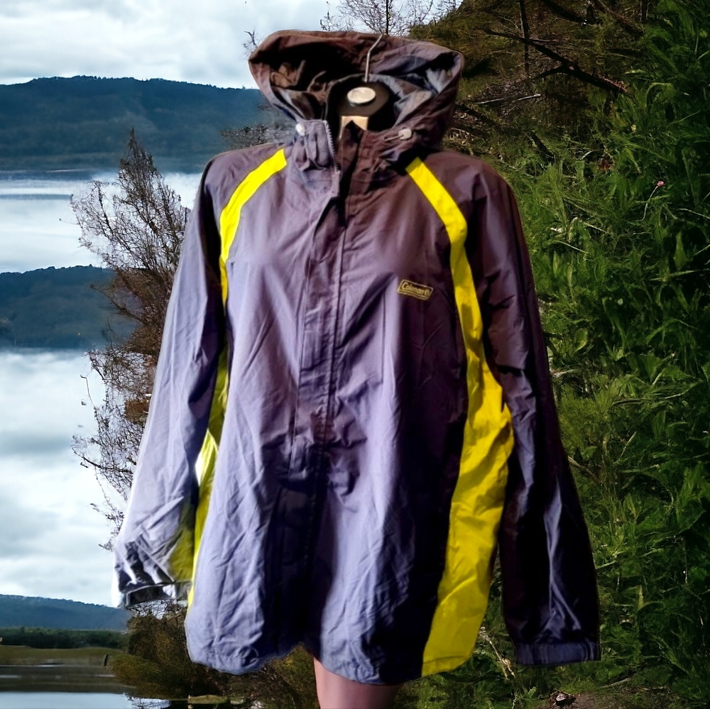 Coleman Nylon Hooded Water Resistant Jacket